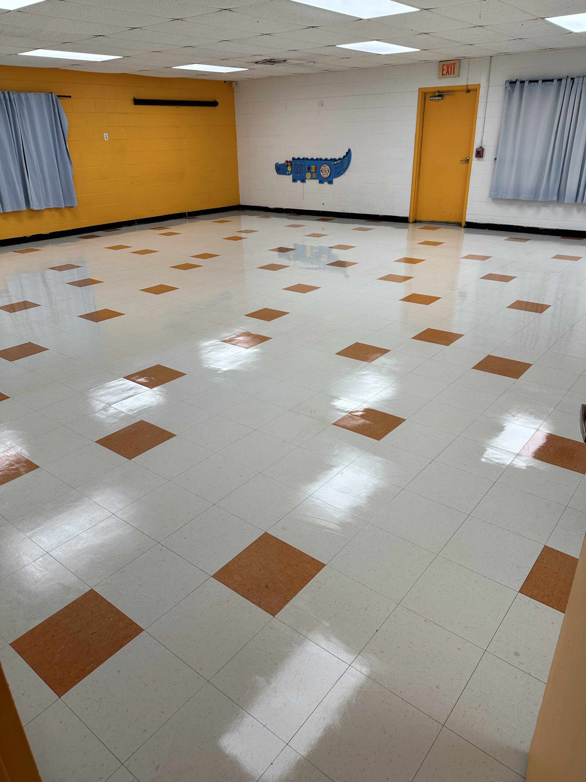 The Art of Stripping and Waxing VCT Floors
